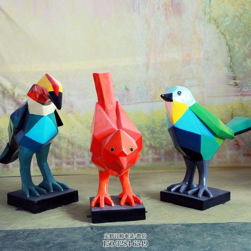 锻钢小鸟雕塑 商业鸟标准 地产精神堡垒鸟类雕塑批发