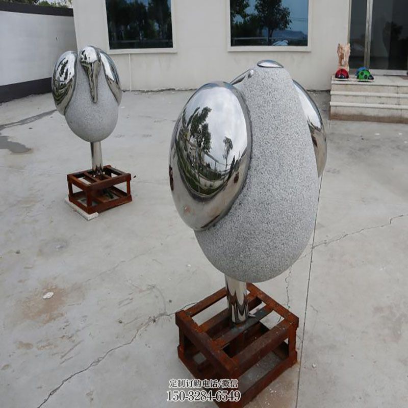 民俗小鸟雕塑 户外鸟儿雕塑摆放制作 户外飞禽雕塑摆放精选