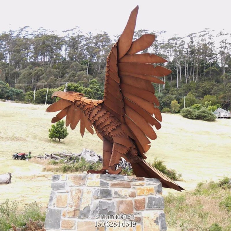 飞鸟雕塑主题 鸟雕塑定制预定 公园景观鸟禽雕塑供求
