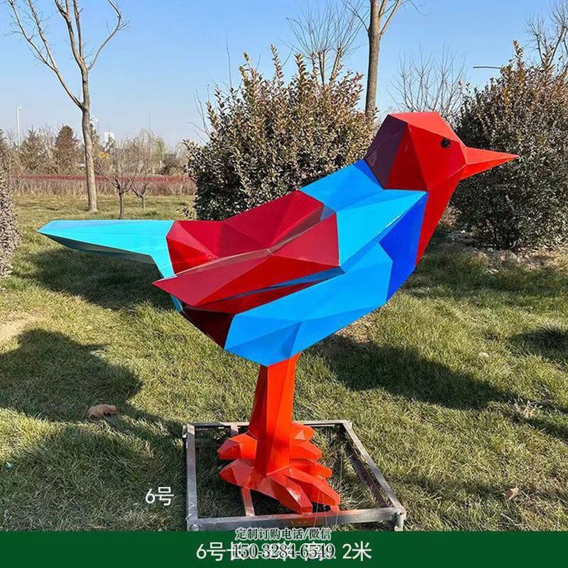 户外飞鸟雕塑 门口鸟雕塑订做 门口鸟禽雕塑订做
