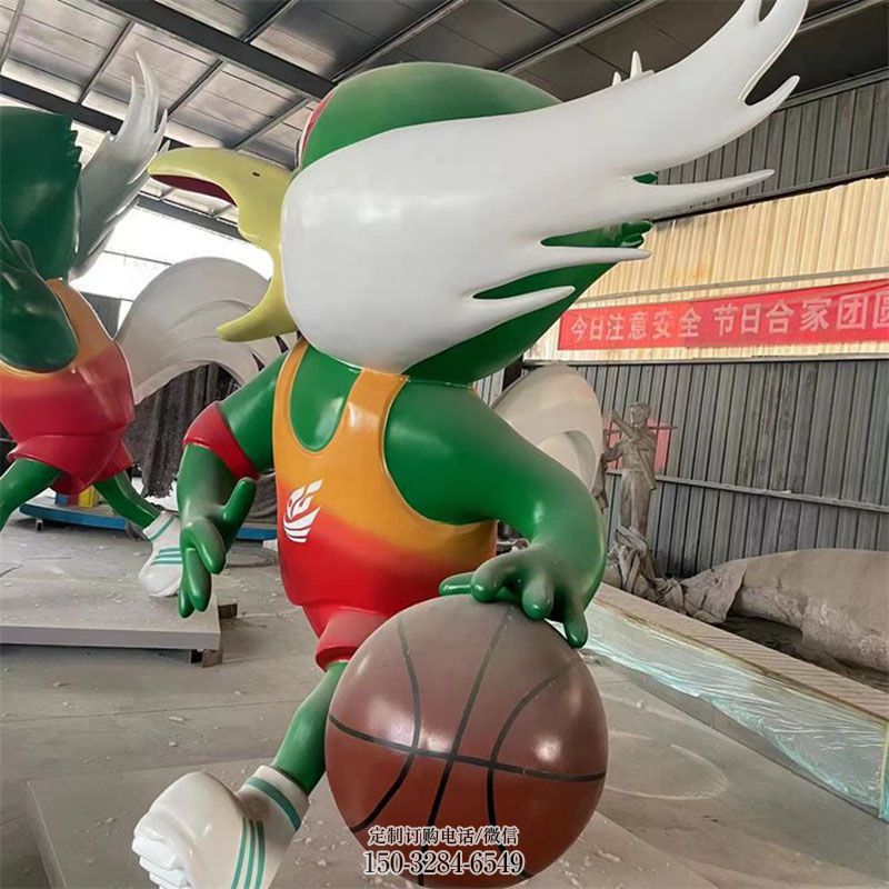 艺术飞鸟雕塑 广场景观鸟雕塑供给 商业鸟禽雕塑标准