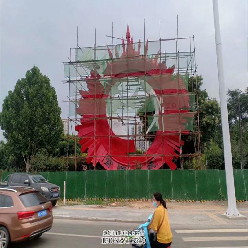 花园小品通用-形象大使类型-标示大雁雕塑