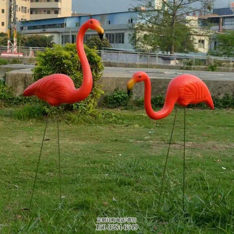 抽象仙鹤雕塑 园林景观鹤雕塑精选 景观艺术鹤类雕塑承接