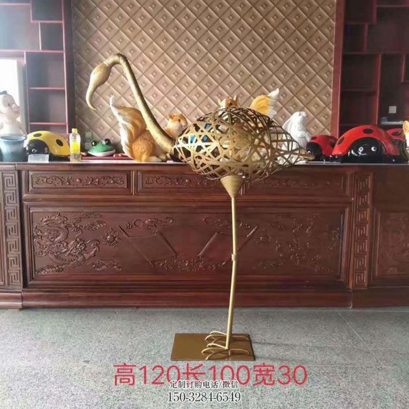 景区仙鹤雕塑 鹤雕塑展示提供 城市广场鹤类雕塑提供