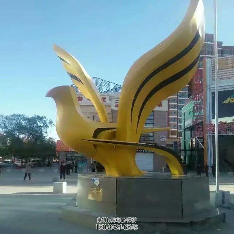 景观雕塑定做-发光元素-镂空鸽子雕塑
